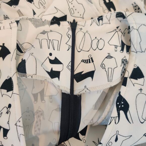 Diana Vapsve Lithuania Dress Graphic Print Art to Wear - Picture 12 of 14